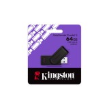 Kingston Technology DataTraveler 64GB Portatile USB 3.2 Gen 1 Exodia S (nero/nero)