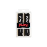 Kingston Technology FURY Beast 16GB 3200MT/s DDR4 CL16 DIMM (Kit di 2) Nero
