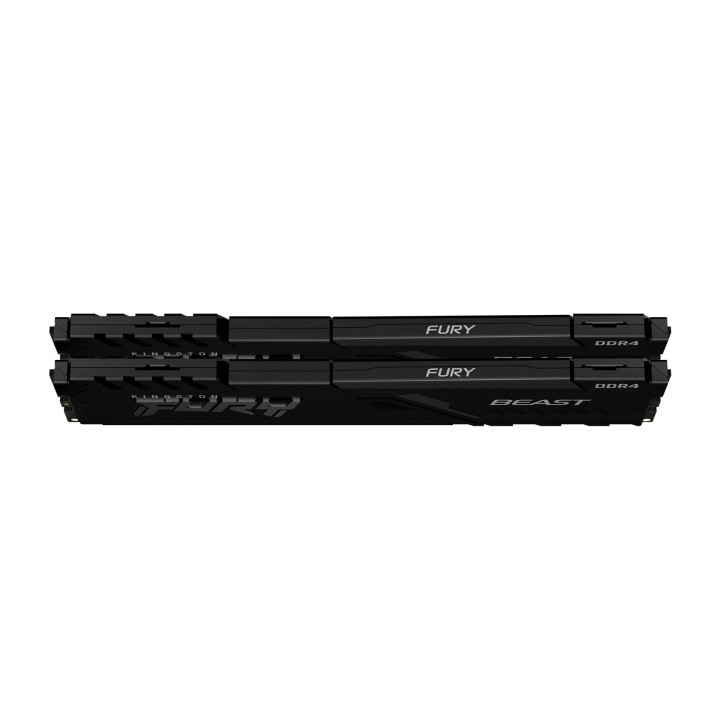 Kingston Technology FURY Beast 16GB 3200MT/s DDR4 CL16 DIMM (Kit di 2) Nero