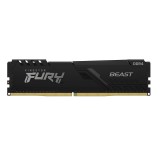 Kingston Technology FURY Beast 16GB 3200MT/s DDR4 CL16 DIMM (Kit di 2) Nero