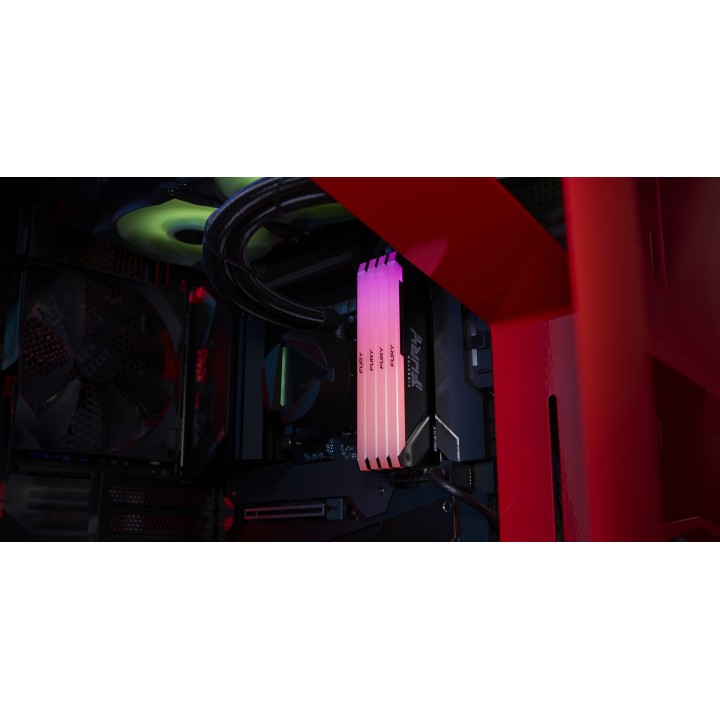 Kingston Technology FURY Beast 32GB 3600MT/s DDR4 CL18 DIMM (Kit di 2) RGB