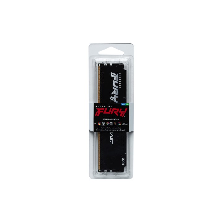 Kingston Technology FURY Beast 32GB 5200MT/s DDR5 CL40 DIMM Nero