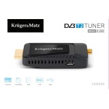 KRUGER & MATZ sintonizzatore mini DVB-T2 H.265 HEVC KM9999