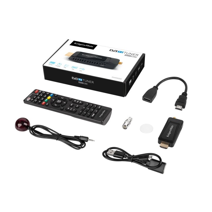 KRUGER & MATZ sintonizzatore mini DVB-T2 H.265 HEVC KM9999