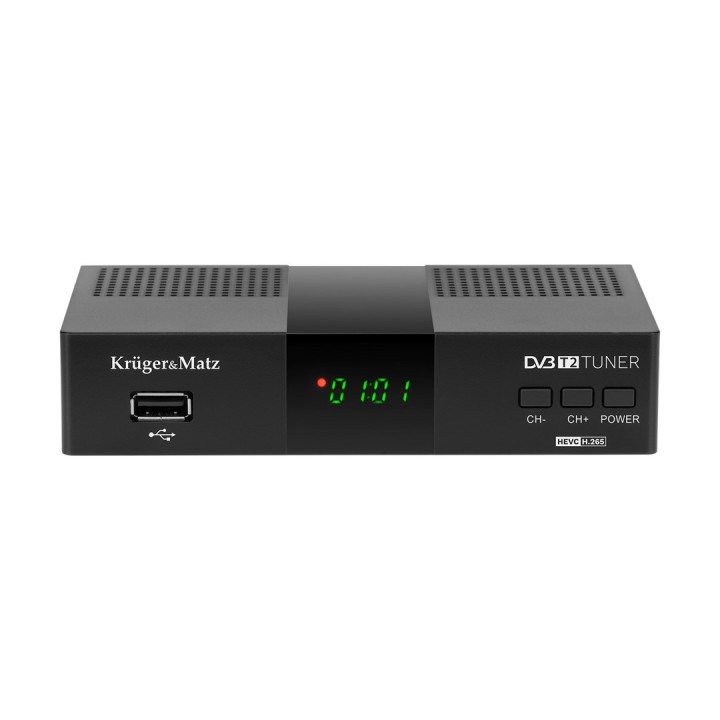 Kruger&Matz DVB-T2 H.265 HEVC Sintonizzatore KM0550D