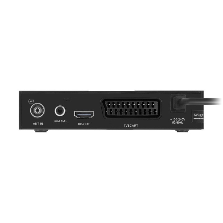 Kruger&Matz DVB-T2 H.265 HEVC Sintonizzatore KM0550D