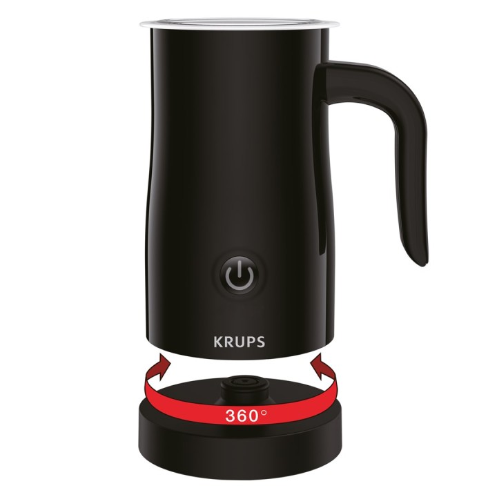 Krups XL1008 Montalatte e scaldalatte automatico Nero