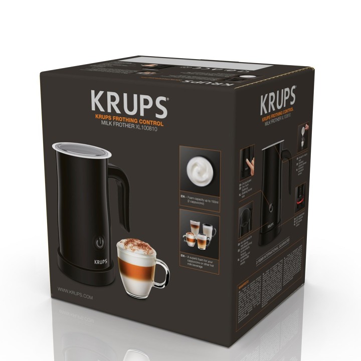 Krups XL1008 Montalatte e scaldalatte automatico Nero