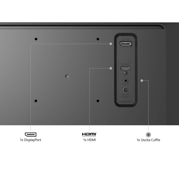 LG 29U511A-B monitor per computer 73.7 cm (29 ) 2560 x 1080 pixel WFHD LCD nero