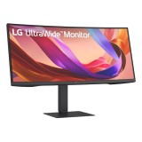LG 34 21:9 UltraWide WQHD (3440x1440) IPS Monitor HDR10 con sRGB 99% (Tipico) Connettività All-in-one USB-C