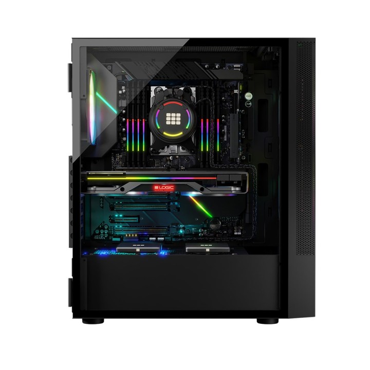 Logic ARYA ARGB MINIDI USB 3.0 case nero