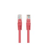 Fluke Passed Lanberg patchcord cat.6 UTP 0.25 m rosso confezione da 10