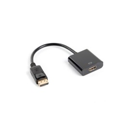 LANBERG ADATTATORE DISPLAYPORT(M)-HDMI(F) 10CM