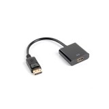 LANBERG ADATTATORE DISPLAYPORT(M)-HDMI(F) 10CM
