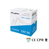 LANBERG CAVO FTP CAT.5E 305M CU FILO GRIGIO