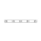 LANBERG ORGANIZZATORE CAVI 19 (1U TIPO B grigio) AK-1205-S