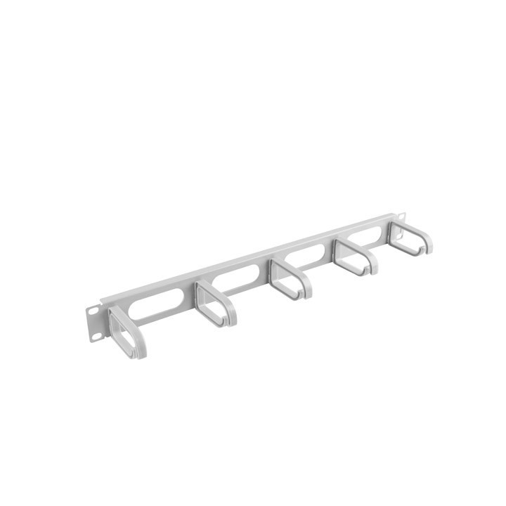LANBERG ORGANIZZATORE CAVI 19 (1U TIPO B grigio) AK-1205-S