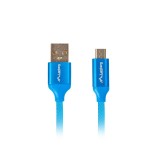 LANBERG cavo USB 2.0 MICRO-B (M) - A (M) 1M QC