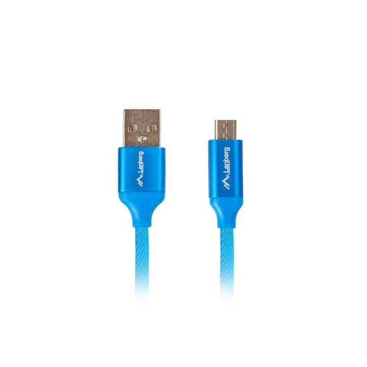 LANBERG cavo USB 2.0 MICRO-B (M) - A (M) 1M QC