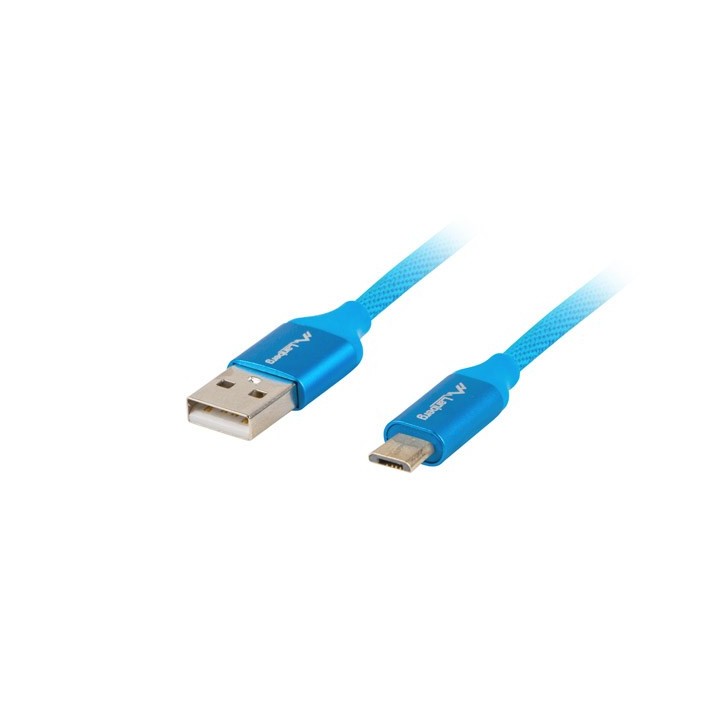 LANBERG cavo USB 2.0 MICRO-B (M) - A (M) 1M QC