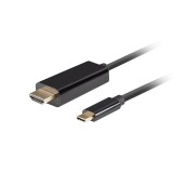 LANBERG Cavo USB-C(M)-HDMI(M) 3M 4K 60HZ nero