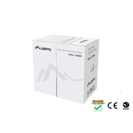 LANBERG CAVO UTP CAT.5E 305M FILO CU NERO FLUKE