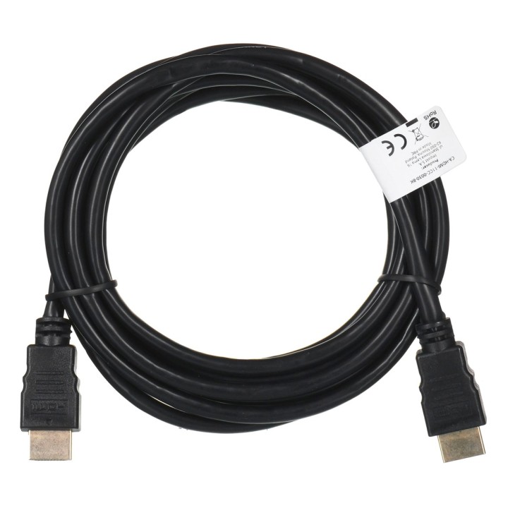 LANBERG HDMI cavo V2.0 M/M 3M CCS BLACK