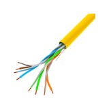 LANBERG LAN UTP CAVO 100MB/S 305M FILO CCA GIALLO