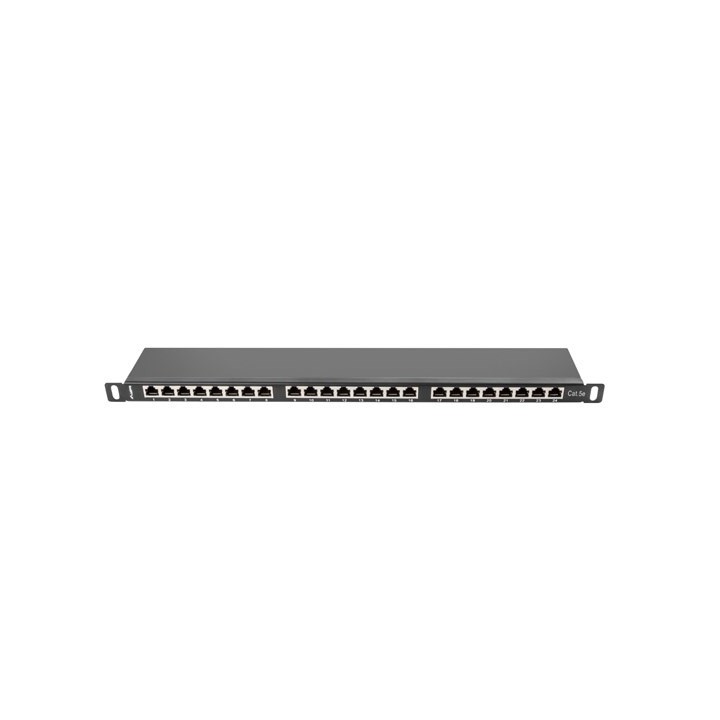 LANBERG PANNELLO DI PERMUTAZIONE 24 PORTE 0.5U CAT.5E FTP NERO