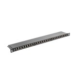LANBERG PANNELLO DI PERMUTAZIONE 24 PORTE 0.5U CAT.5E FTP NERO