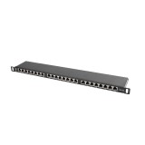 LANBERG PANNELLO DI PERMUTAZIONE 24 PORTE 0.5U CAT.5E FTP NERO