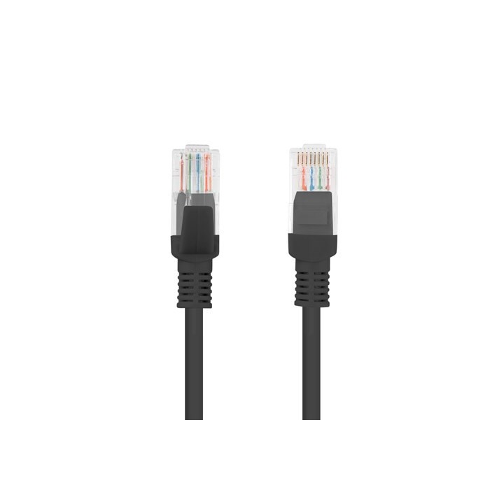 LANBERG PATCHCORD RJ45 CAT. 5E UTP 20M nero
