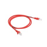 LANBERG PATCHCORD RJ45 CAT. 5E UTP 1M rosso