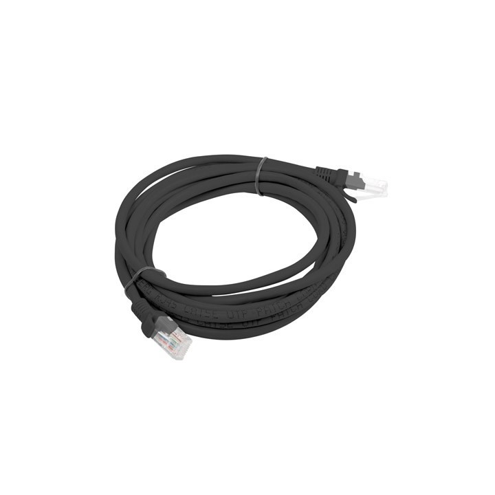 LANBERG PATCHCORD RJ45 CAT. 6 UTP 3M nero