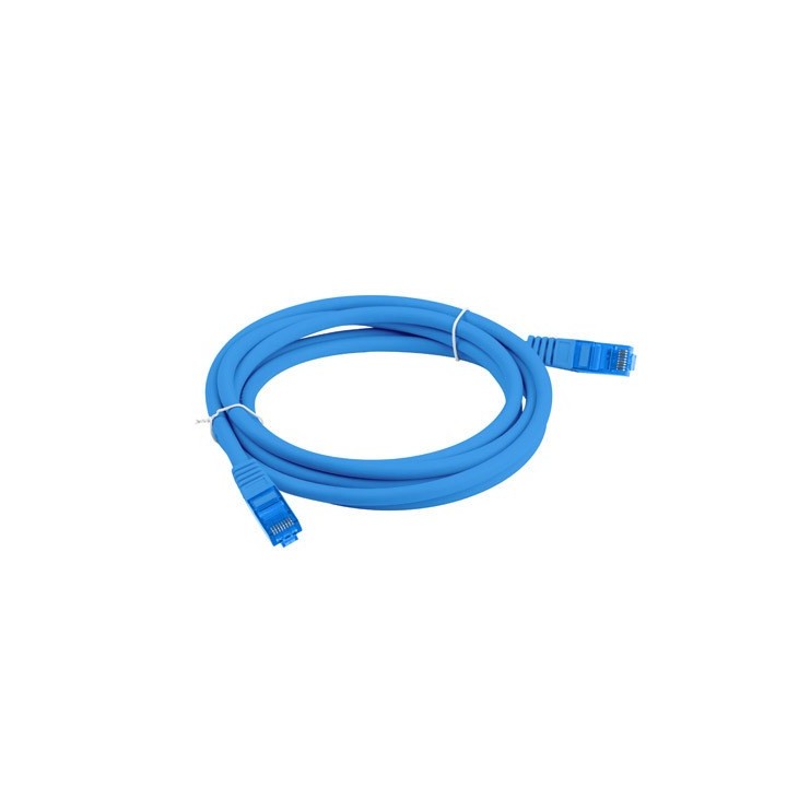 LANBERG PATCHCORD S/FTP CAT.6A 1.5M BLUE LSZH