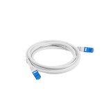 LANBERG PATCHCORD S/FTP CAT.6A 3M GRIGIO LSZH