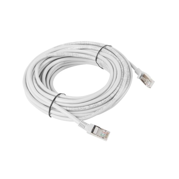LANBERG PATCHCORD UTP CAT.5E 10M GRIGIO PCU5-10CC-1000-S