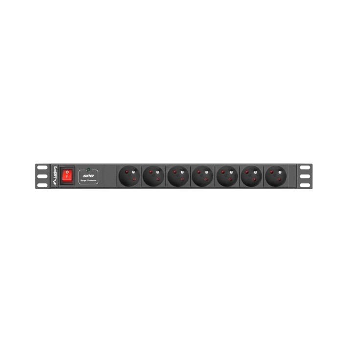 LANBERG PDU RACK MULTIPRESA (1U 10A 7X 230V 2M)