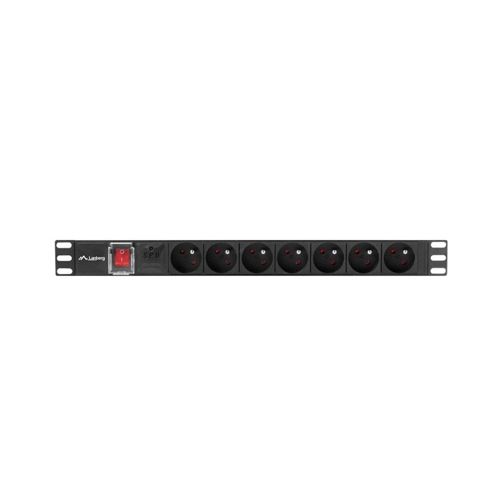 LANBERG PDU RACK MULTIPRESA (1U 16A 7X 230V 2M)