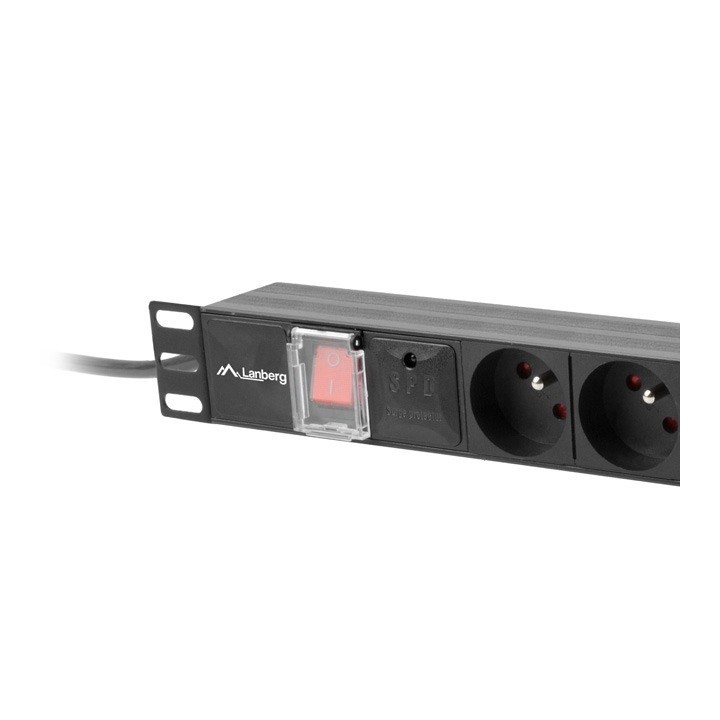 LANBERG PDU RACK MULTIPRESA (1U 16A 7X 230V 2M)