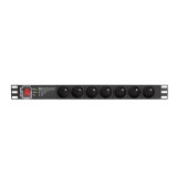 LANBERG Ciabatta PDU rack 19 (1U 16A 7X 230V PL 2m)