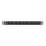 LANBERG CIABATTA RACK 19 (1U 16A 9X 230V PL)