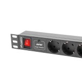 LANBERG MULTIPRESA RACK PDU (1U 16A 7X SHUKO 2M)