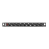 LANBERG CIABATTA RACK 19 PDU 1U 9X SCHUKO