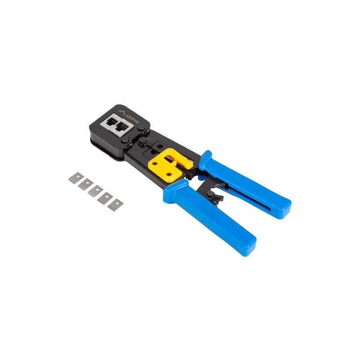 LANBERG RJ45 RJ12 RJ11 CONNETTORE DIRITTO CRIMPATORE
