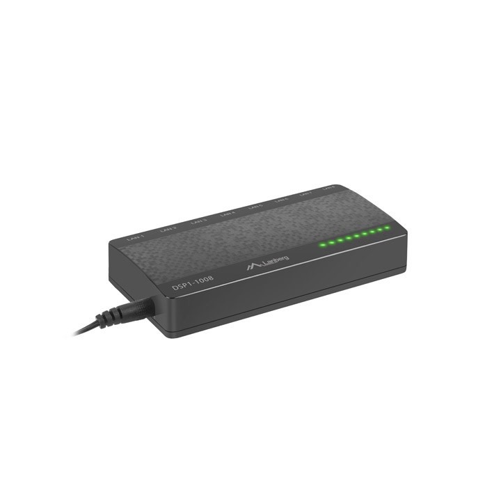 LANBERG Switch DSP1-1008 (8 porte 1GB/S)