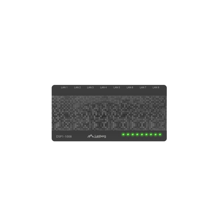 LANBERG Switch DSP1-1008 (8 porte 1GB/S)