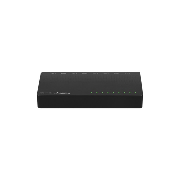LANBERG SWITCH DSP2-1008-12V (8-PORT 12V 1GB/S)