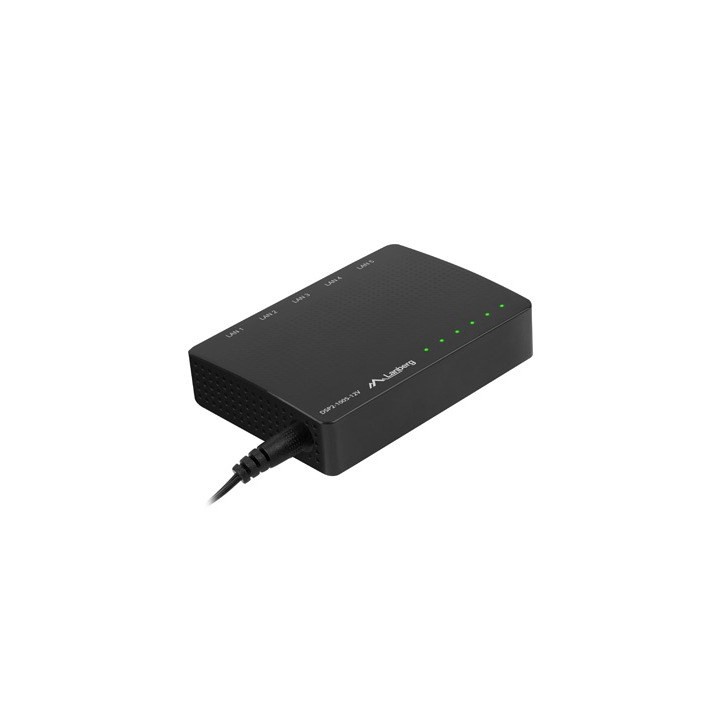 LANBERG SWITCH DSP2-1008-12V (8-PORT 12V 1GB/S)