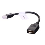Lanberg AD-0003-BK DisplayPort cavo 0.12 m Mini DisplayPort nero